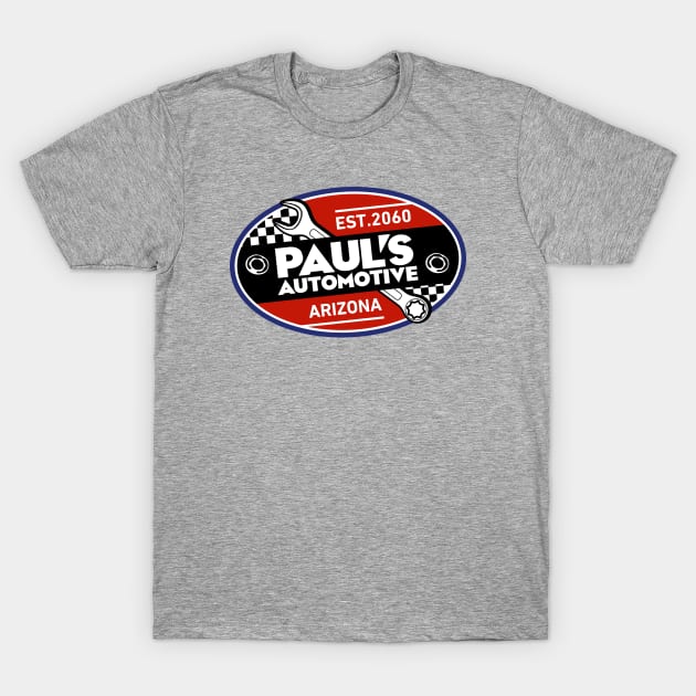 Paul's Automotive T-Shirt by Vault Emporium